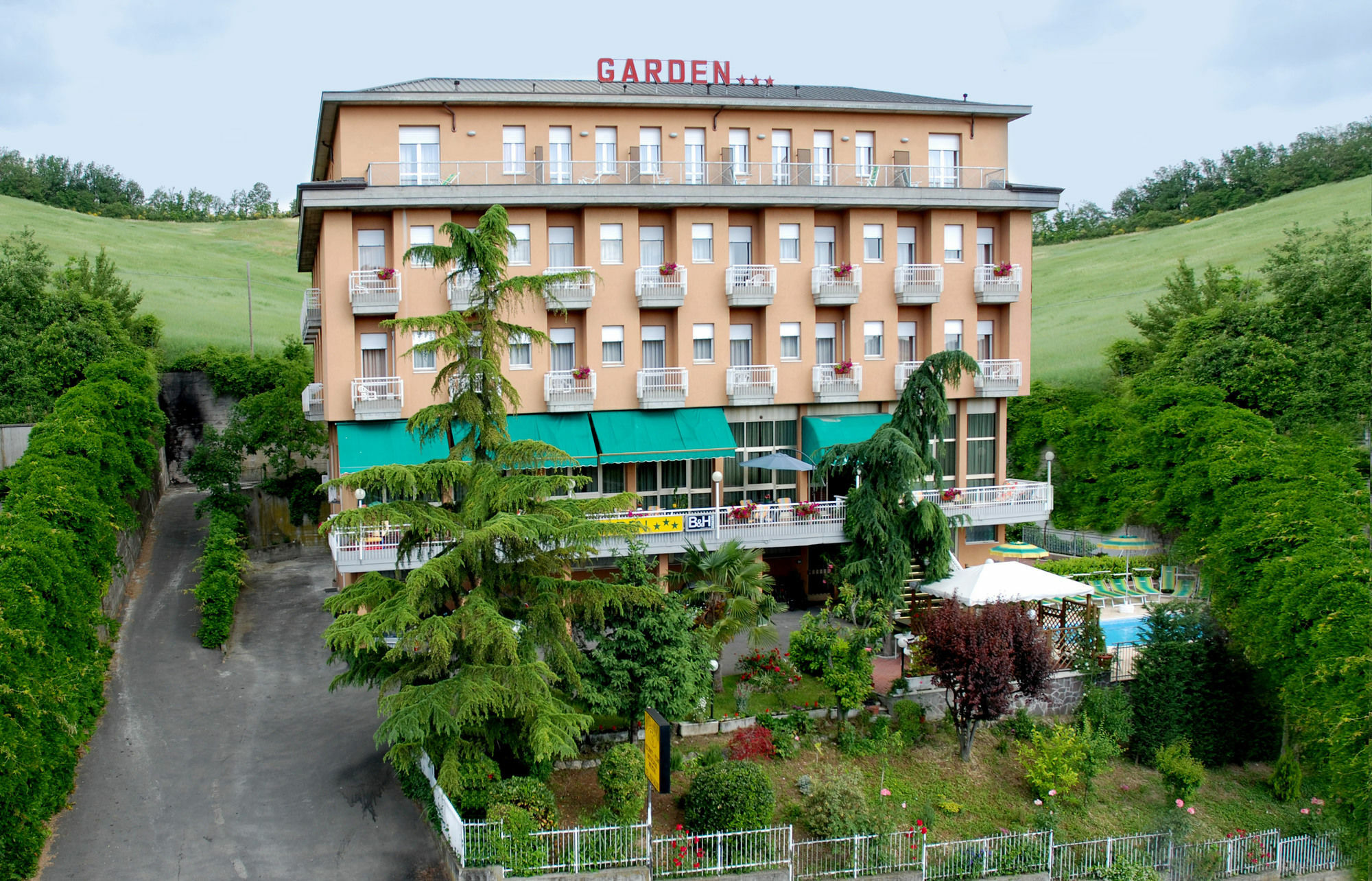 Garden Hotel Tabiano Salsomaggiore Terme Kültér fotó